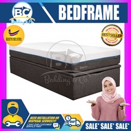 [FREE GIFT RM159 KING KOIL PILLOW ]  Bloom Fabric Bed &amp; Mattress Swiss Foundation Divan / Large Storage Bed / Apartment Bed / Condo bed / Solid Divan Bed / Bedframe / Katil Hotel / 5 Star Hotel Bed - Single / Super Single / Queen / King Size