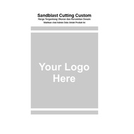 CUSTOM CUTTING SANDBLAST PRICE DEPENDING ON THE SIZE CHAT ADMIN FIRST CUSTOM 1 DESIGN REVISEDbebas