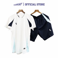 Strivend V5 Designer Soccer Sportswear White Blue High Quality Breathable Sesame Elastic Yousport