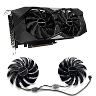 GIGABYTE Gigabyte RTX2060 GTX1660ti 1650การ์ดจอ T129215SU พัดลมทำความเย็น (ดั้งเดิมและของแท้รับประกัน3ปี