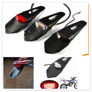 Motorcycle motocross Fender Mudguard Brake Stop Rear Tail Light lamp for SUZUKI DRZ400E DRZ400S SM D