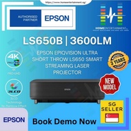 [DEMO AVAILABLE] EPSON LS650 | EPSON LS650B | EPSON EH LS650B ULTRA SHORT THROW 4K LASER TV PROJECTOR