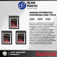 SanDisk Extreme Pro CFexpress® Card Type B [128GB/256GB/512GB] Read Speed 1700MB/s | 1400MB/s write speeds