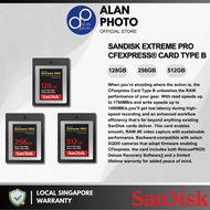 SanDisk Extreme Pro CFexpress® Card Type B [128GB/256GB/512GB] Read Speed 1700MB/s | 1400MB/s write 