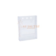 Ready Stock Acrylic A4/A5 Hanging Wall Mounted Document/Acrylic Brochure Holder 1 Unit/Wall Flyer Ho