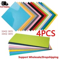 4PCS Classic Baseplates 32x32 16X32 Dots Building Bricks Base Plates DIY Plastic Board Blocks MOC Ci