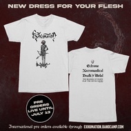 EXHUMATION band cotton T-shirt