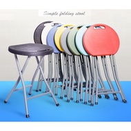 [🔥SG Ready Stock] HDPE Portable Folding Stool Foldable Stool Chair Outdoor Home Living Office Space Saving Chair