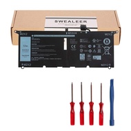 SWEALEER DXGH8 Laptop Battery Compatible with Dell XPS 13 9370 2018 P82G001 XPS 13-9370-7002SLV 13-9