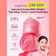 Glad2Glow G2G PDRN brightening moisturizer 5% niacinamide