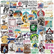 Judo Stickers 50pcs Waterproof Judo Gi Kimono Stickers for Girls Sports Jiu Jitsu Decals