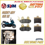 SYM DISC BRAKE PADS SCOOTER HUSKY 150 SE HUSKY ADV 150 GOLD QUALITY