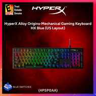 HYPERX ALLOY ORIGINS MECHANICAL GAMING KEYBOARD (PCPS4XBOX ONE) HX RED LINEAR 4P4F6AA / HX AQUA 4P5N