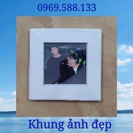 [Super Cheap] Beautiful square photo frame 20x20 - Beautiful wall photo frame (mica frame)}.-