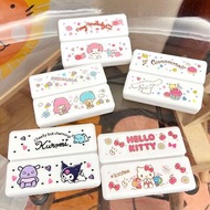 little twin stars 藥盒 便攜 分裝盒 kuromi hello kitty melody 玉桂狗 雙子星 收納盒