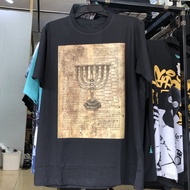 Jewish Menorah Torah T-Shirt 100% Cotton