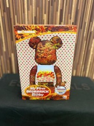 BE@RBRICK My First Bearbrick Baby 楓葉 千秋 400%+100%