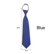 Dasi Instan Pria Polos Resleting Slim Siap Pakai Langsung Otomatis Cowok Kantor Wisuda Kerja