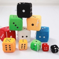 【Ready Stock】Dice cartoon creative fun color plush toy dadu besar