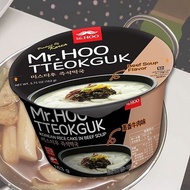 Mr.HOO Korean Rice Cake Soup Bowl (Scallion Fragrant Beef Flavor) 163g Cup Spicy Stir-Fried [Small S