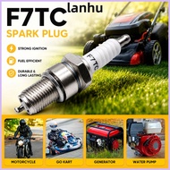 LANHU F7TC Plug, Standard F7TC Spark Plug, Metal Replacement Spark Plug