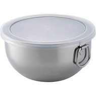 Shimomura Kihan 42743 Bowl, 5.5 inches (14 cm), With Lid, Made in Japan, Deep Type, Storage Containe