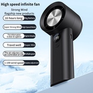 New Style Handheld Fan Vortex High Speed High Wind Outdoor Charging Mini Portable Fan