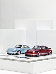 Ready Stock ZM Zincit 1: 43 Porsche 911 singer DLS HEC North Exhibition Alloy Car Model
