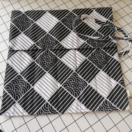 6 Pocket Japanese Chef's Knife Roll Bag Canvas Knife Storage Carry Case Cover Protector Wallet