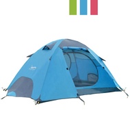 Desert&Fox 3 Season Lightweight Tent Outdoor Camping Hiking Tents with Carry Bag 2-3 Person Double L