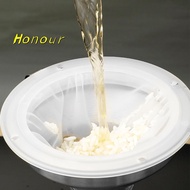 [Honour-t] 100/120/200/300/400/450 Mesh Nylon Filter Stainless Steel Funnel For Fruit Milk Tradition