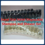(100pcs) Disposable Shampoo Badan/Rambut untuk Hotel/Airbnb/Body Bath &Hair Shampoo Hotel &Airbnb