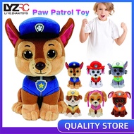 LYZRC 20CM Paw Patrol Toys Complete Set Marshall Rocky Zuma Skye Rubble Everest Tracker Plush Doll Stuffed Toys for Girls Boys Kids Gift