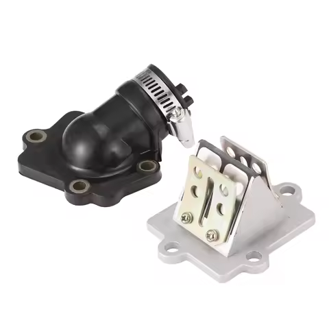 Scooters Intake Manifold Reed Valve Assembly for Yamaha Jog 50 CY50 Jog 50 CG50