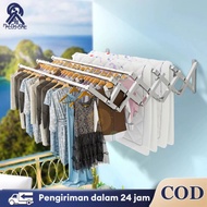 Jemuran Baju Tempel Dinding Jemuran dinding lipat Jemuran Pakaian