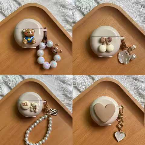 Cartoon Wireless Earphone Case For Lenovo HT38 TWS Soft TPU Charging Headphones Case for Lenovo HT38