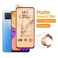 Realme 8 Pro Ceramic Tempered Glass Soft Matte Film for Realme 8 5G Narzo 20 30A X7 5 6 7 5G Pro C11 C12 C15 Full Glue Screen Protector