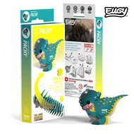 Eugy Dodoland Dinosaur Pachycephalosaurus 3D Paper Puzzle for Kids. Eco-Friendly DIY Gift. Unique 3D