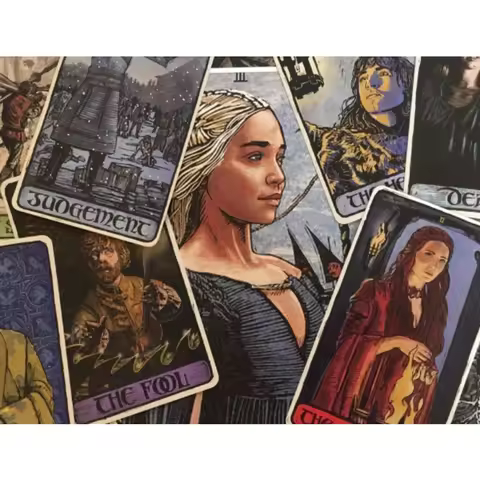 12*7cm GOT Tarot Cards