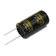 22000UF 25V ตัวเก็บประจุแบบอิเล็กโทรไลติก22000UF °C 105เรเดียลอลูมิเนียม