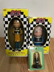 老夫子 限量搖頭娃娃公仔 套裝 (老夫子, 大番薯, 趙先生)