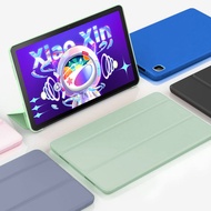 XiaoxinPad XiaoXinPadPlus XiaoxinPadPro Frosted Bottom Tri-fold Bracket Tablet Case For Xiaoxin Pad Pro Plus 10.6 11 11.2 11.5 12.7 inch Anti-Fingerprints Tablet Screen Protector
