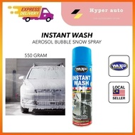 waxco instant wash car wash form spray aerosol bubble easy clean sabun cuci kereta 懒人洗车器