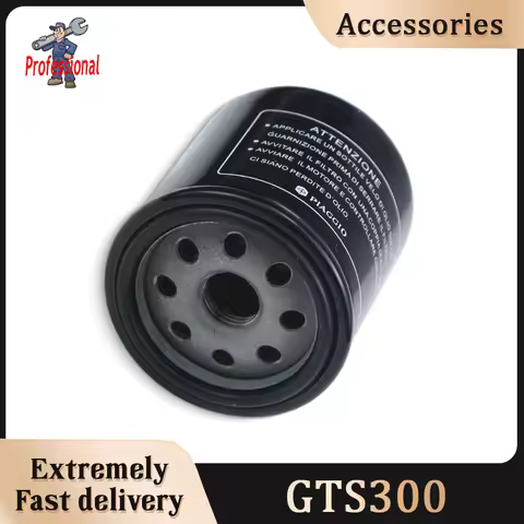 Motorcycle Engine Oil Filter For Vespa GTS 300 GTV 250 LX 150 S 125 Fit For Piaggio MP3 Beverly Libe