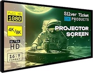 Silver Ticket Products STR Series 6 Piece Home Theater Fixed Frame 4K / 8K Ultra HD, HDTV, HDR & Act