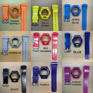 BNB G Shock DW 6900 & DW 5600 Crazy Colour (Band & Bezel)
