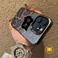 Funny Black Cat Phone Case For Vivo V40 V30 V30E V29 V29E India V27 V27E V25 V25E V23 V23E V21 V21s 