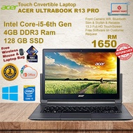 Acer Aspire R13 Laptop i5/8GB/512GB Convertible 13.3 Touch UltraBook