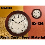 Casio Brown Wall Clock IQ126-5D