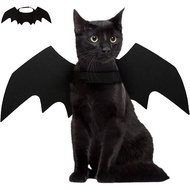 Halloween Pet Bat Wings Cat Dog Bat Costume Cute Black Cat Bat Wings Cosplay Puppy Cat Dress Up Acce